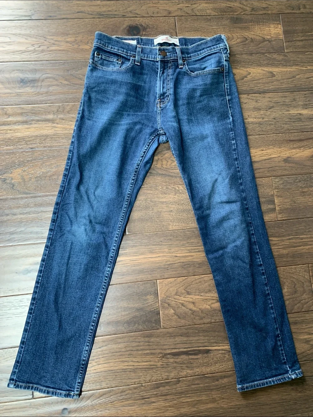 Hollister Men's Classic Slim Straight Indigo Denim Jeans. Pre-Owned.Size:30x29.